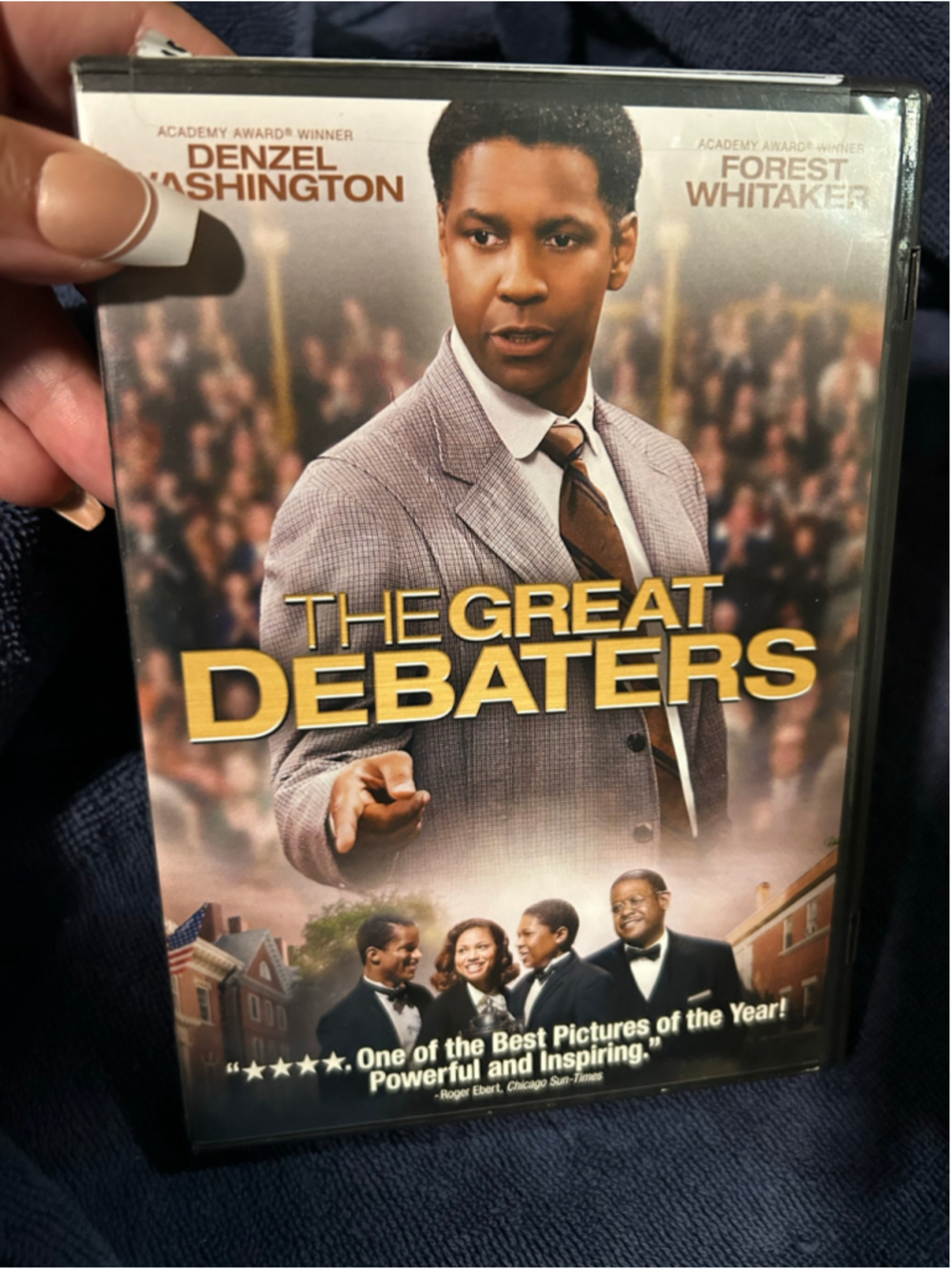 The Great Debaters DVD Movie Standard One Size Black Gold